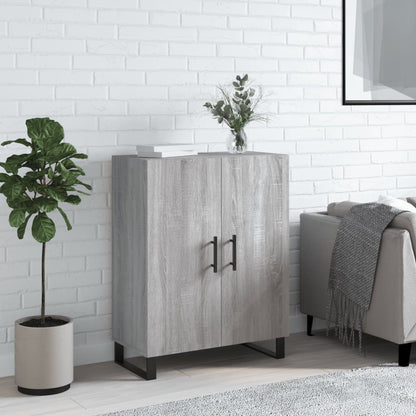 vidaXL Sideboard Grey Sonoma 69,5x34x90 cm Engineered Wood