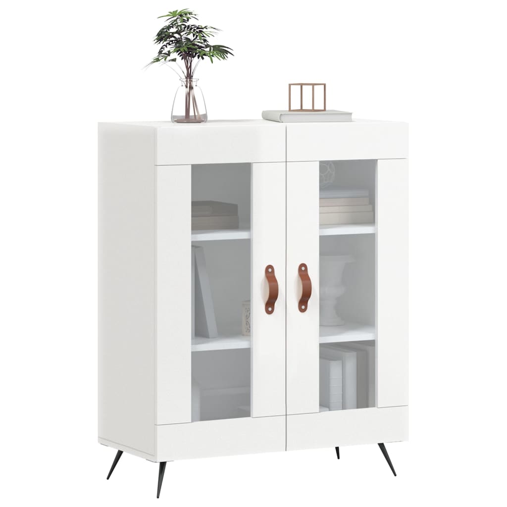 vidaXL Sideboard High Gloss White 69,5x34x90 cm Engineered Wood