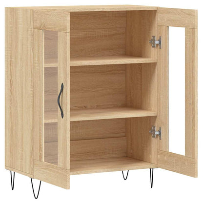 vidaXL Sideboard Sonoma oak 69.5 x 34 x 90 cm Engineered Wood