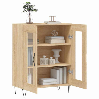 vidaXL Sideboard Sonoma oak 69.5 x 34 x 90 cm Engineered Wood