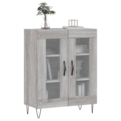 vidaXL Sideboard Grey Sonoma 69,5x34x90 cm Engineered Wood