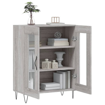 vidaXL Sideboard Grey Sonoma 69,5x34x90 cm Engineered Wood