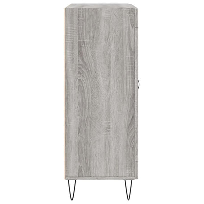 vidaXL Sideboard Grey Sonoma 69,5x34x90 cm Engineered Wood