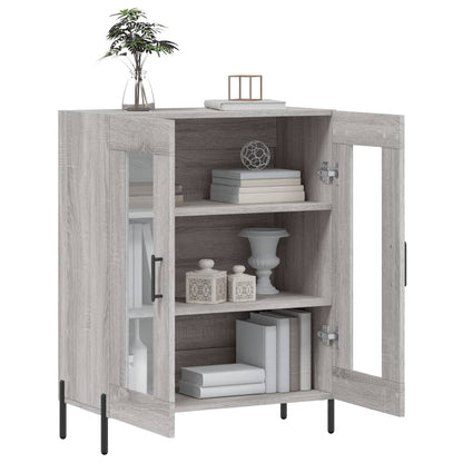 vidaXL Sideboard Grey Sonoma 69.5x34x90 cm Engineered Wood