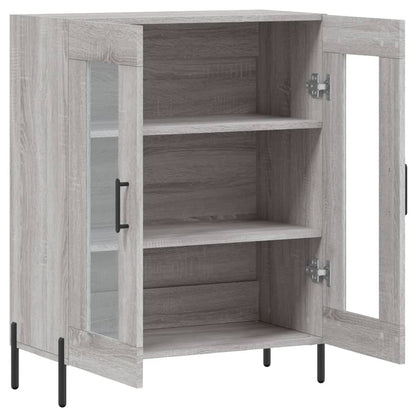 vidaXL Sideboard Grey Sonoma 69.5x34x90 cm Engineered Wood