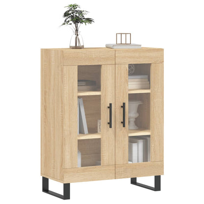 vidaXL Sideboard Sonoma Oak 69.5x34x90 cm Engineered Wood
