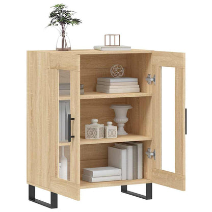 vidaXL Sideboard Sonoma Oak 69.5x34x90 cm Engineered Wood