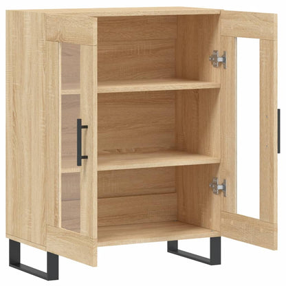 vidaXL Sideboard Sonoma Oak 69.5x34x90 cm Engineered Wood
