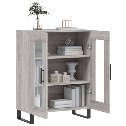 vidaXL Sideboard Grey Sonoma 69,5x34x90 cm Engineered Wood