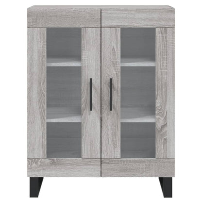 vidaXL Sideboard Grey Sonoma 69,5x34x90 cm Engineered Wood
