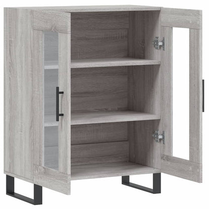 vidaXL Sideboard Grey Sonoma 69,5x34x90 cm Engineered Wood