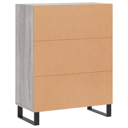 vidaXL Sideboard Grey Sonoma 69,5x34x90 cm Engineered Wood