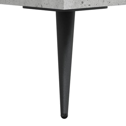 vidaXL Chest of Drawers Concrete Grey 69.5x34x90 cm Engineered Wood