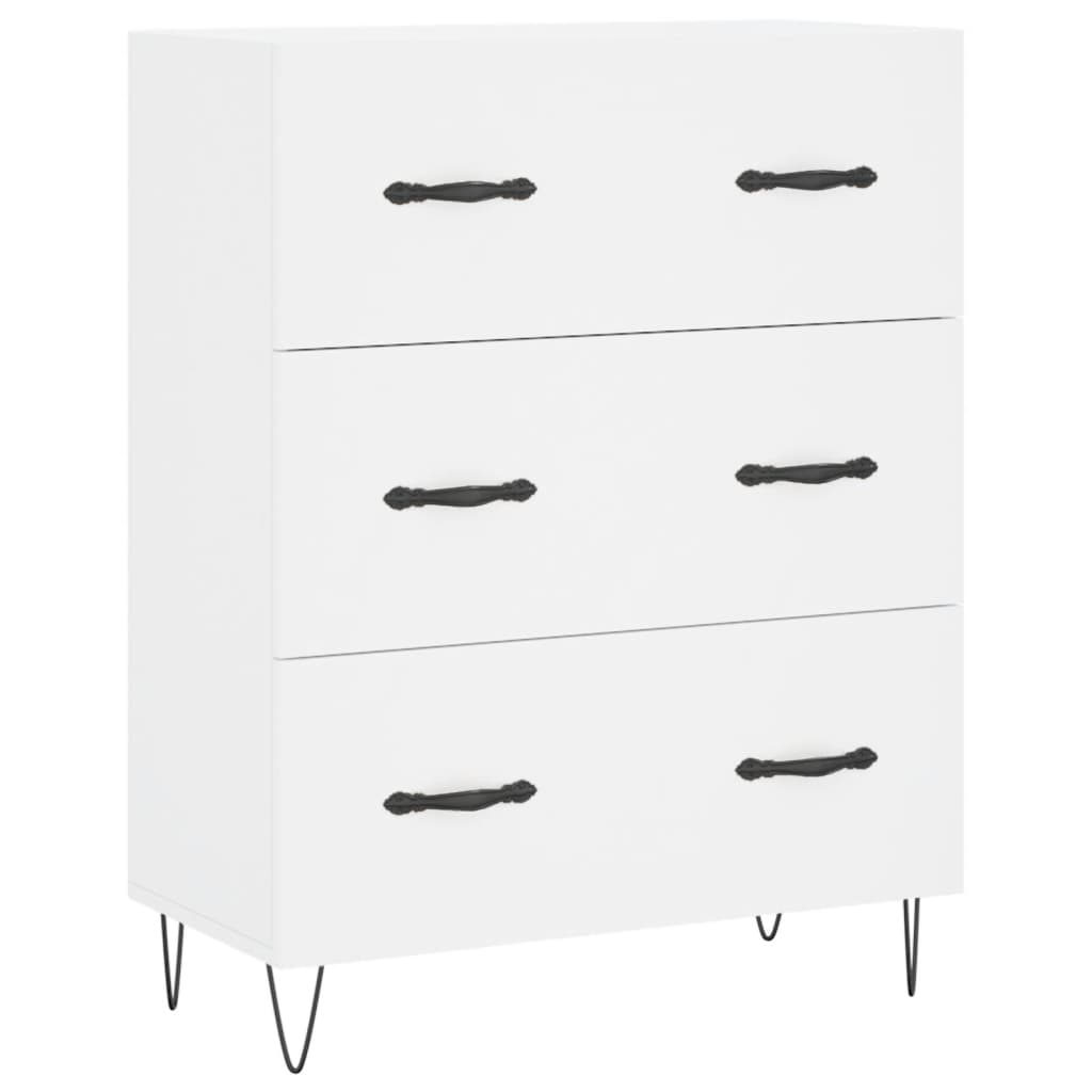 vidaXL Sideboard White 69.5x34x90 cm Engineered Wood