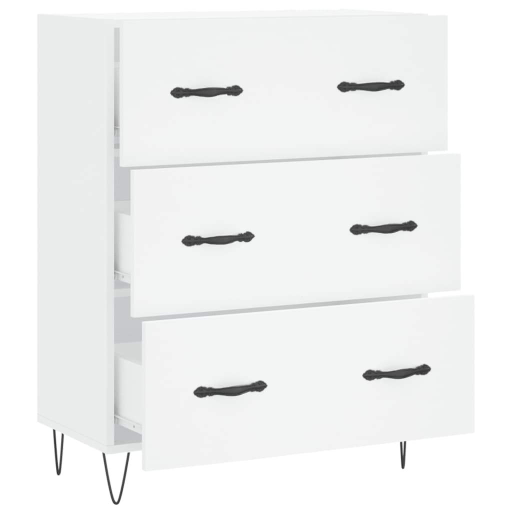 vidaXL Sideboard White 69.5x34x90 cm Engineered Wood