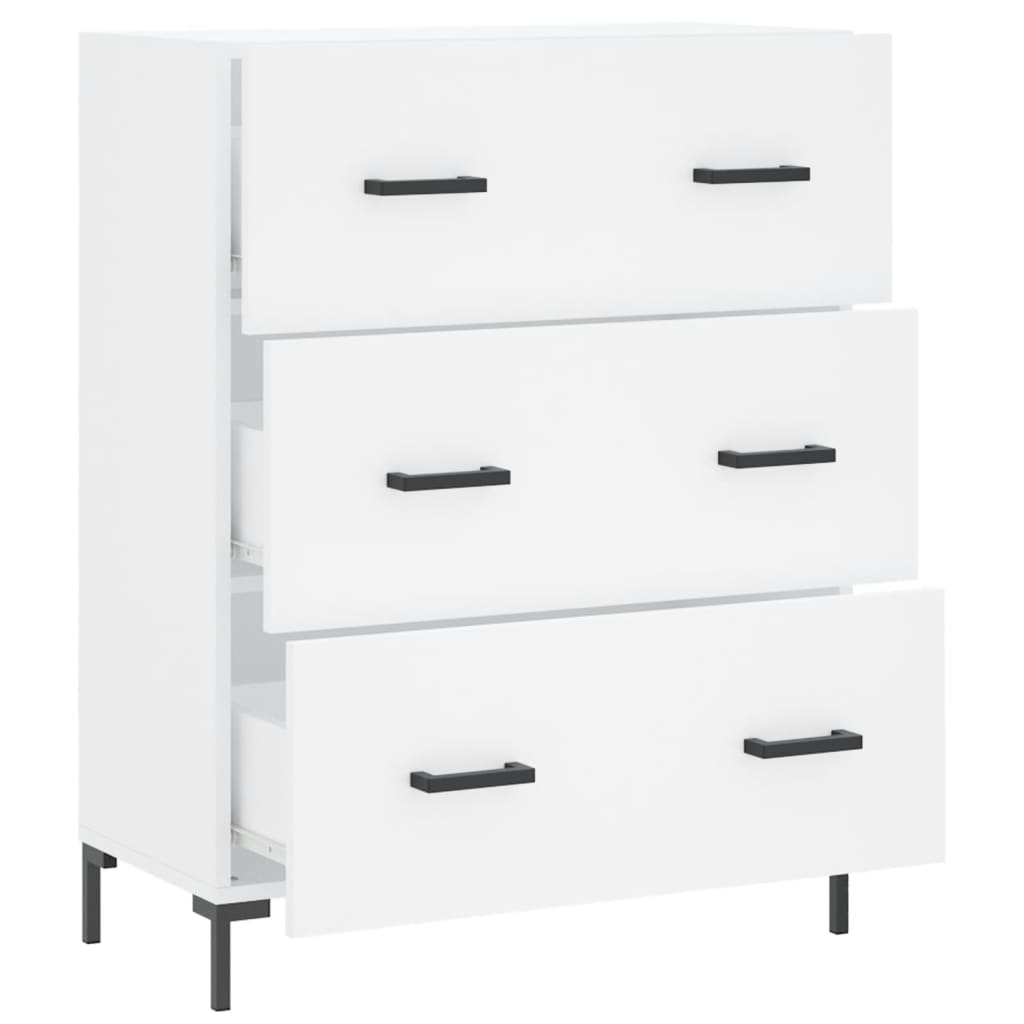 vidaXL Sideboard White 69.5x34x90 cm Engineered Wood