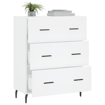 vidaXL Sideboard White 69.5x34x90 cm Engineered Wood
