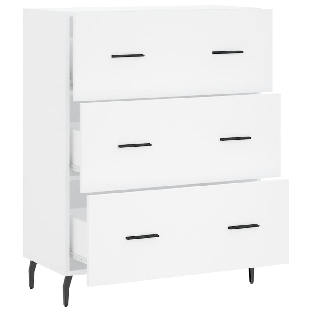 vidaXL Sideboard White 69.5x34x90 cm Engineered Wood