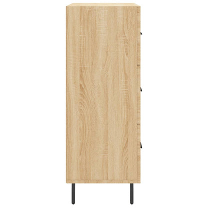vidaXL Sideboard Sonoma Oak 69,5x34x90 cm Engineered Wood
