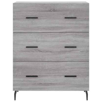 vidaXL Sideboard Grey Sonoma 69,5x34x90 cm Engineered Wood