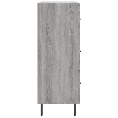 vidaXL Sideboard Grey Sonoma 69,5x34x90 cm Engineered Wood