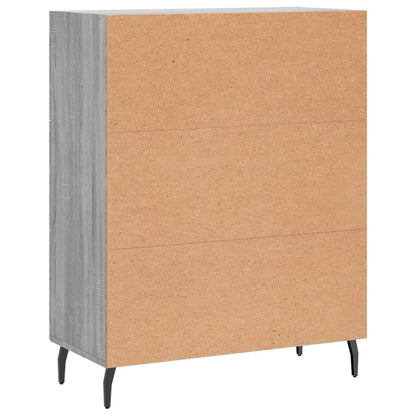 vidaXL Sideboard Grey Sonoma 69,5x34x90 cm Engineered Wood