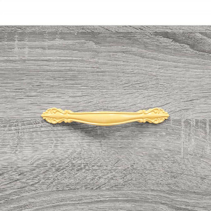 vidaXL Sideboard Grey Sonoma 69.5x34x90 cm Engineered Wood