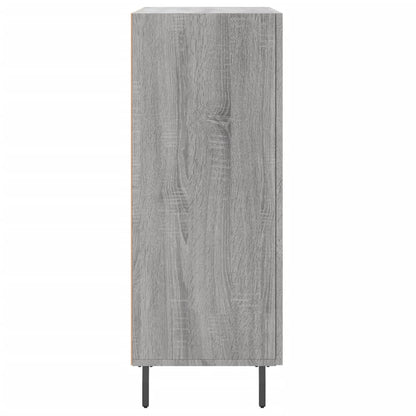 vidaXL Sideboard Grey Sonoma 69.5x34x90 cm Engineered Wood