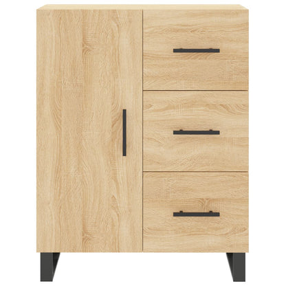 vidaXL Sideboard Sonoma Oak 69,5x34x90 cm Engineered Wood