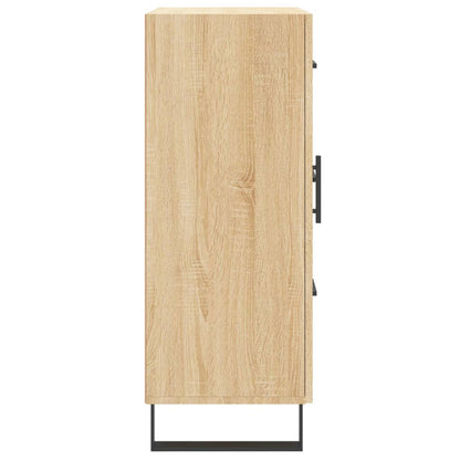 vidaXL Sideboard Sonoma Oak 69,5x34x90 cm Engineered Wood