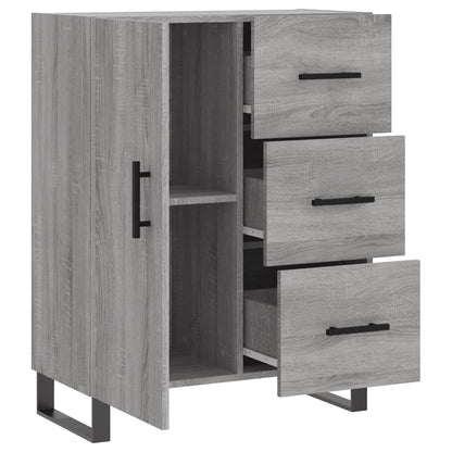 vidaXL Sideboard Grey Sonoma 69.5x34x90 cm Engineered Wood