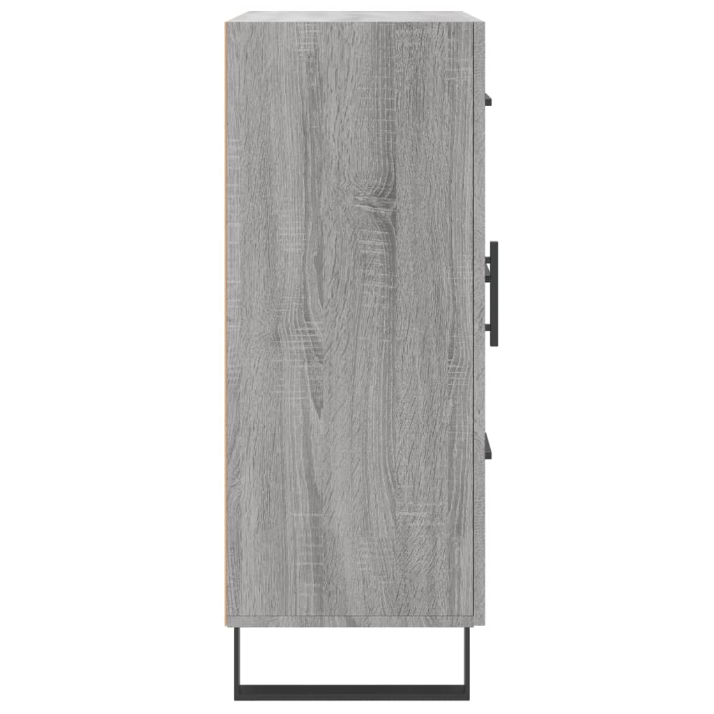 vidaXL Sideboard Grey Sonoma 69.5x34x90 cm Engineered Wood