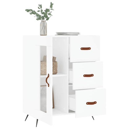vidaXL Sideboard White 69,5x34x90 cm Engineered Wood