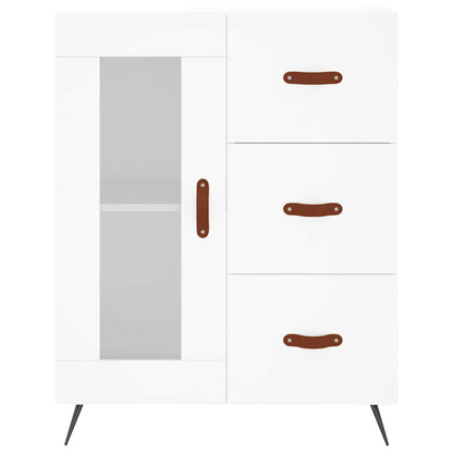 vidaXL Sideboard White 69,5x34x90 cm Engineered Wood