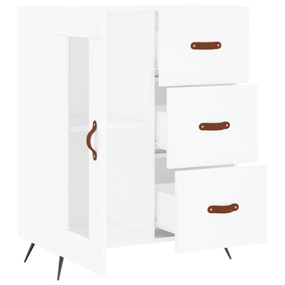 vidaXL Sideboard White 69,5x34x90 cm Engineered Wood
