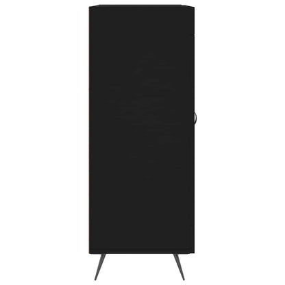 vidaXL Sideboard Black 69,5x34x90 cm Engineered Wood