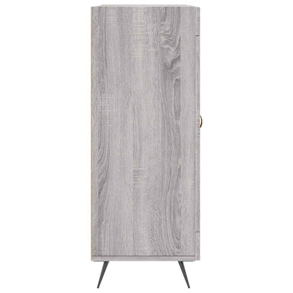 vidaXL Sideboard Grey Sonoma 69,5x34x90 cm Engineered Wood