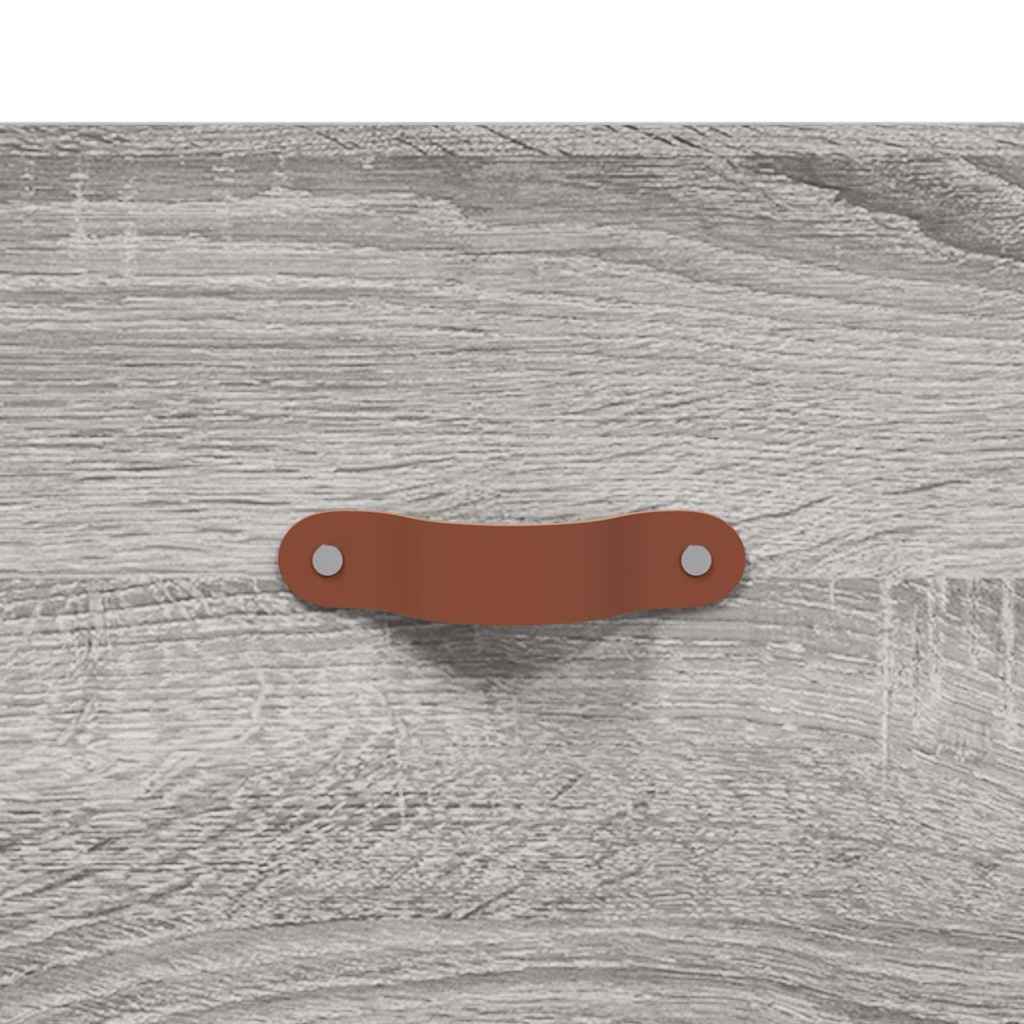 vidaXL Sideboard Grey Sonoma 69,5x34x90 cm Engineered Wood