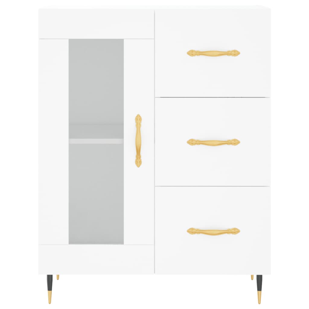 vidaXL Sideboard White 69.5x34x90 cm Engineered Wood