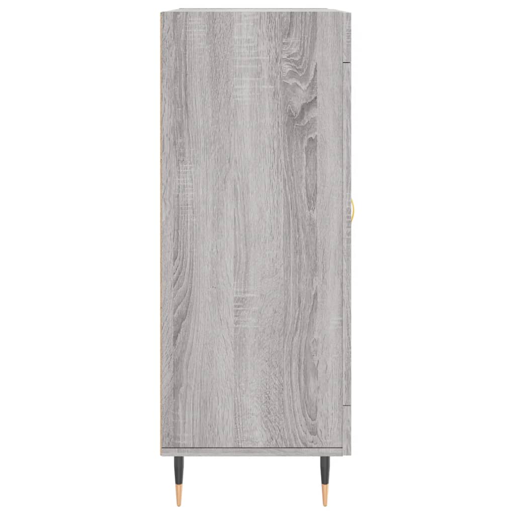 vidaXL Sideboard Grey Sonoma 69.5x34x90 cm Engineered Wood