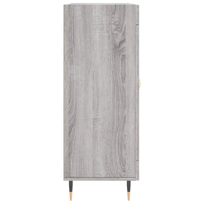 vidaXL Sideboard Grey Sonoma 69.5x34x90 cm Engineered Wood