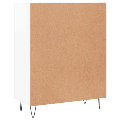vidaXL Sideboard High Gloss White 69,5x34x90 cm Engineered Wood