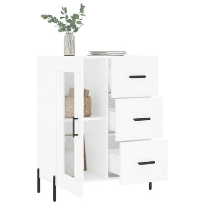 vidaXL Sideboard White 69,5x34x90 cm Engineered Wood