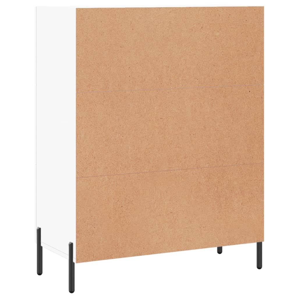 vidaXL Sideboard White 69,5x34x90 cm Engineered Wood