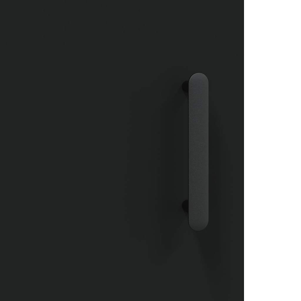 vidaXL Sideboard Black 69,5x34x90 cm Engineered Wood