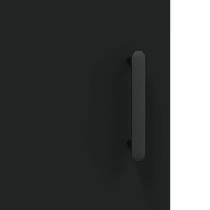 vidaXL Sideboard Black 69,5x34x90 cm Engineered Wood