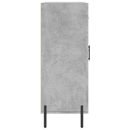 vidaXL Sideboard Concrete Grey 69,5x34x90 cm Engineered Wood