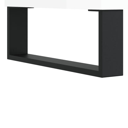 vidaXL Sideboard High Gloss White 69,5x34x90 cm Engineered Wood