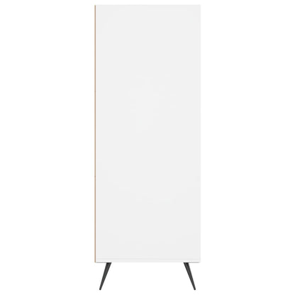 vidaXL Bookcase White 69.5x32.5x90 cm Engineered Wood