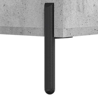 vidaxL Shelf Cabinet Concrete Grey 69.5x32.5x90 cm Engineered Wood